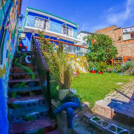 La Casa Azul Hostel Вальпараисо Экстерьер фото