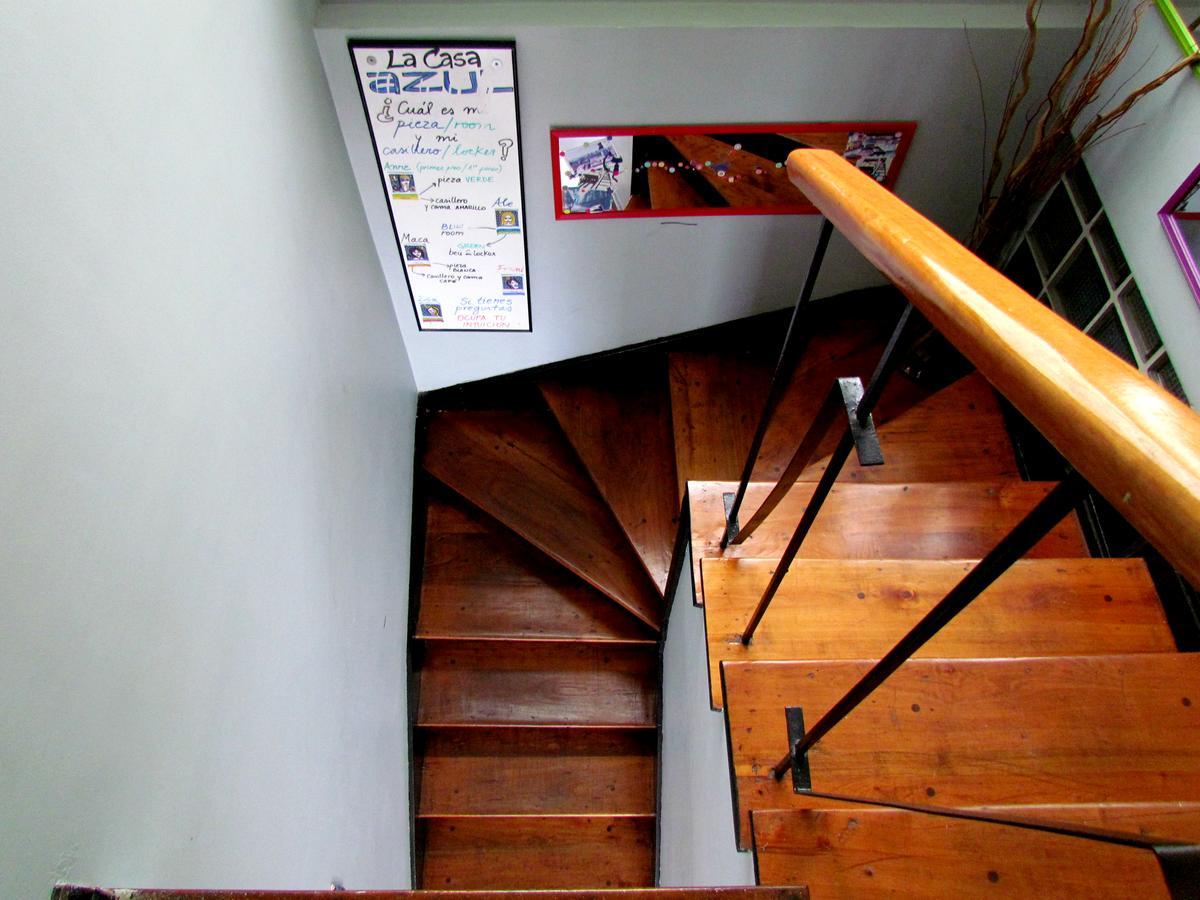 La Casa Azul Hostel Вальпараисо Экстерьер фото