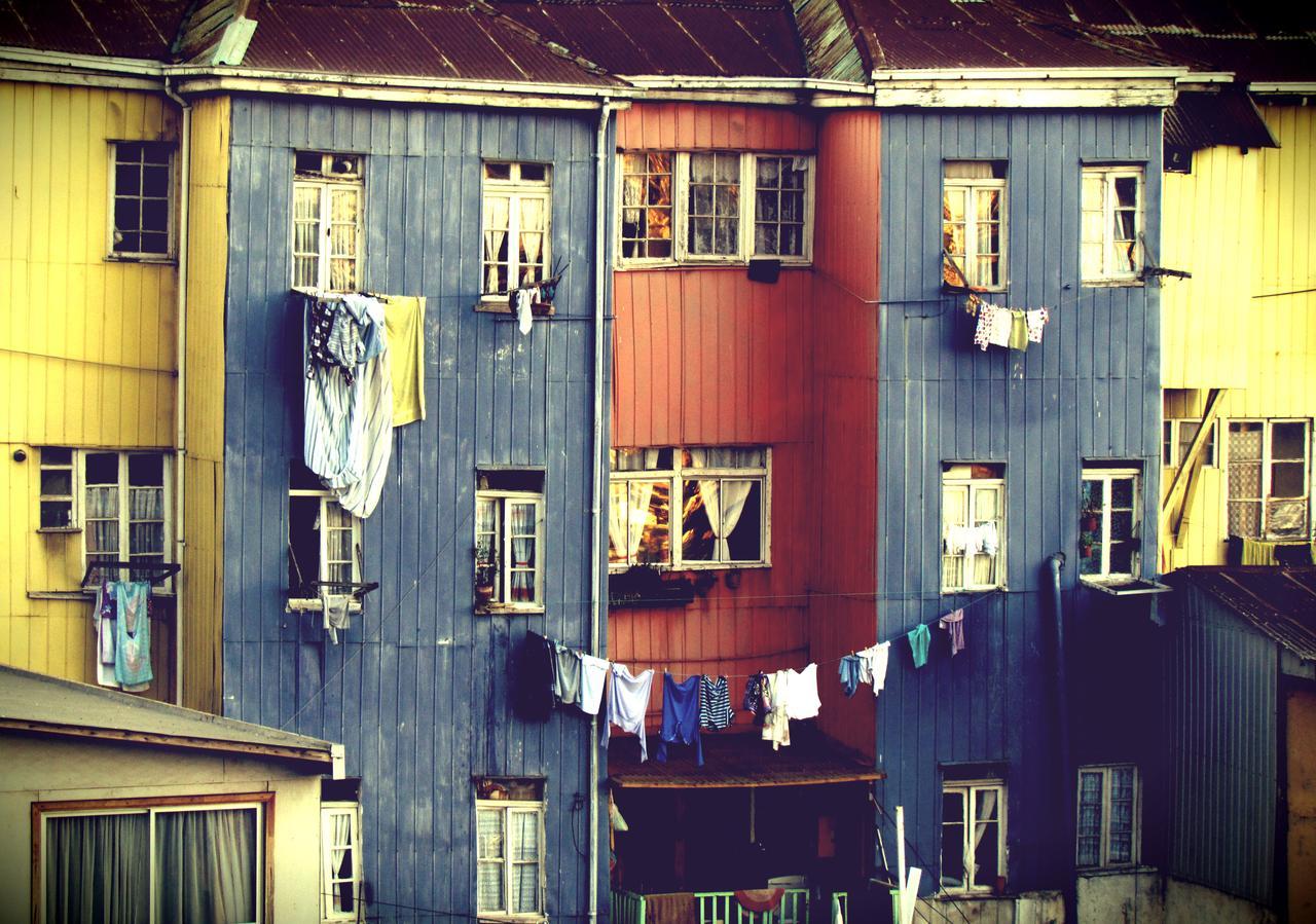 La Casa Azul Hostel Вальпараисо Экстерьер фото