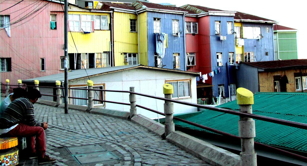 La Casa Azul Hostel Вальпараисо Экстерьер фото