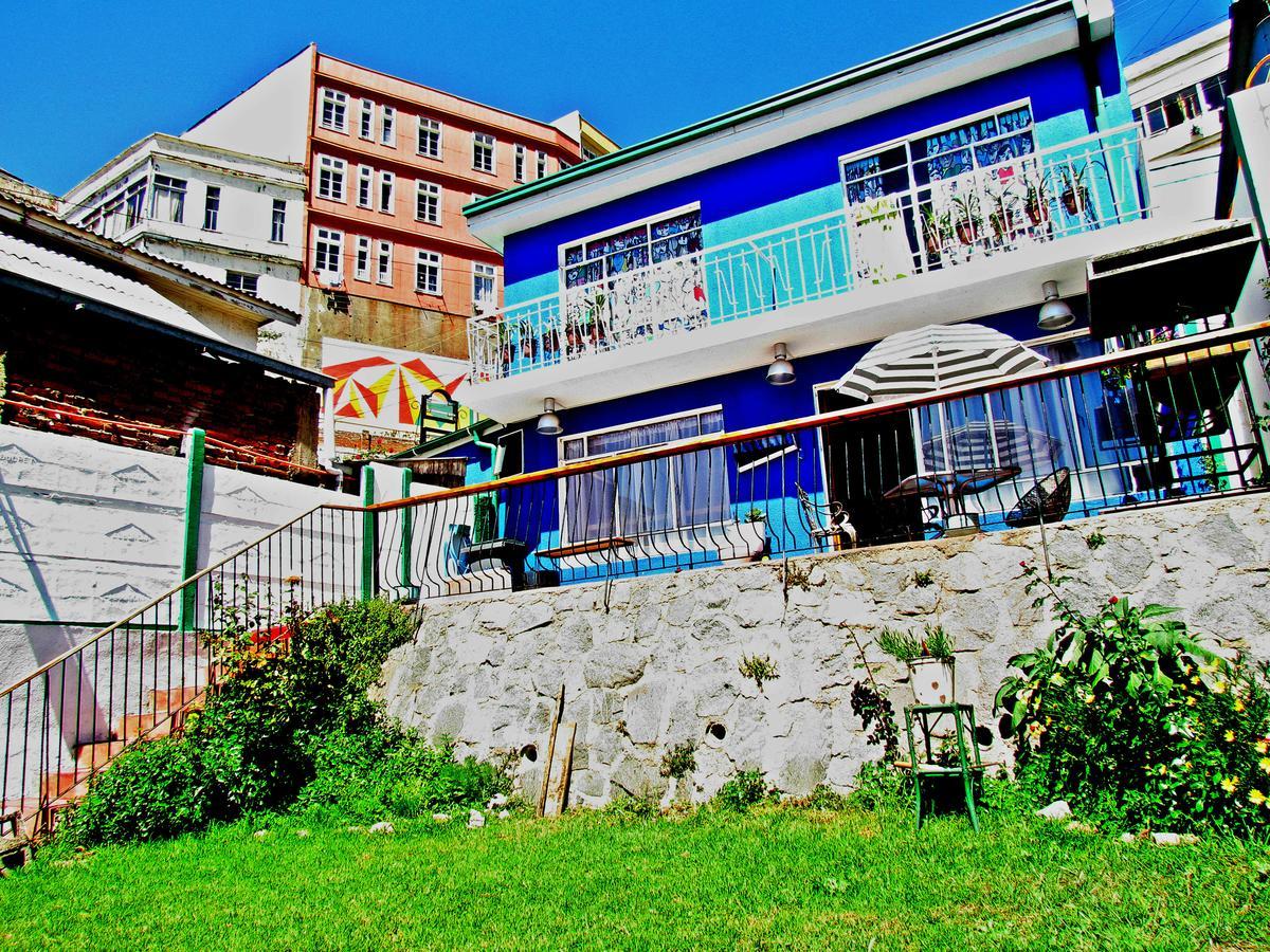 La Casa Azul Hostel Вальпараисо Экстерьер фото